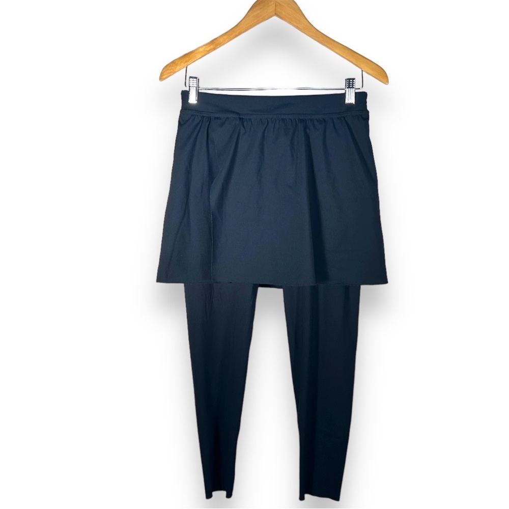 SPANX Black Skirted Leggings